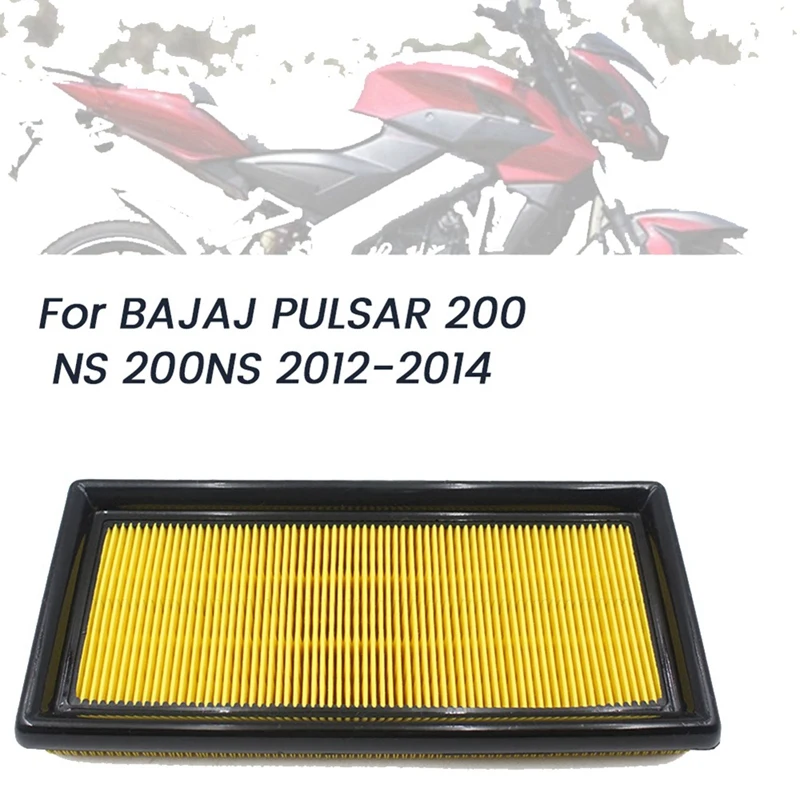 Воздушный фильтр для Мотоцикла BAJAJ Pulsar 200 NS 200NS 2012-2014 Впускной очиститель
