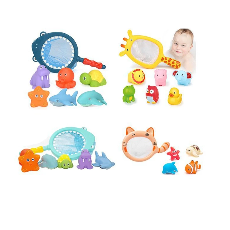 

Baby Shower Games Bathroom Water Toys Can Be Sprayed With Water And Pinch Called Fishing Toys For Children Bathing Bath Toys