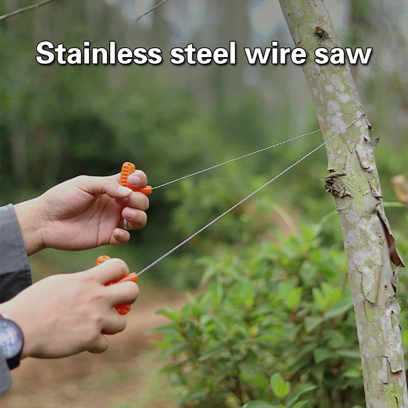 Уличная ручная стальная проволочная пила инструменты для выживания портативный