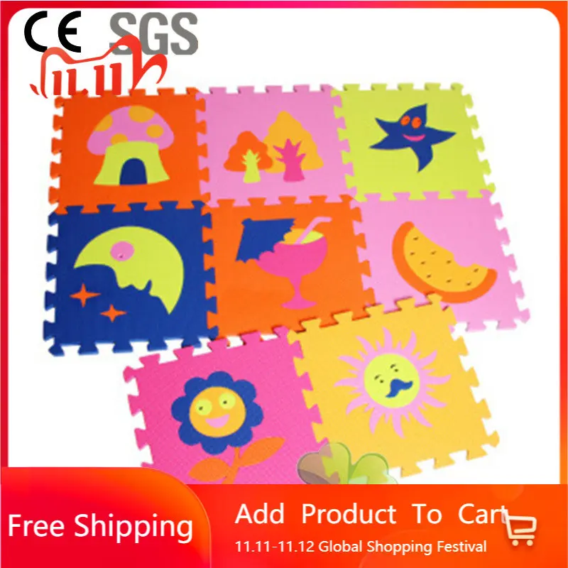 

BUENOS DIAS Environmentally-Friendly Soft Eva Puzzle Baby Play Carpet Healthy Mat For Kids With SGS Passed