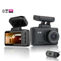 car dvr dash cam 4k wifi vehicle dash camera rear view video recorder auto parking monitor night vision gps tracker registrator