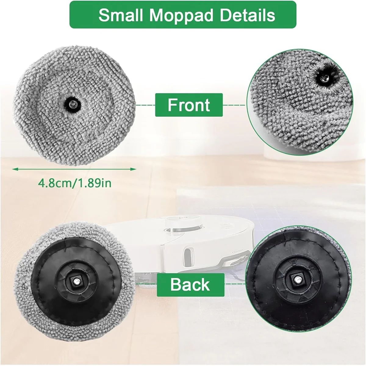 Аксессуары для робота-пылесоса S8 MaxV Ultra запасная часть Max роликовые щетки ткань