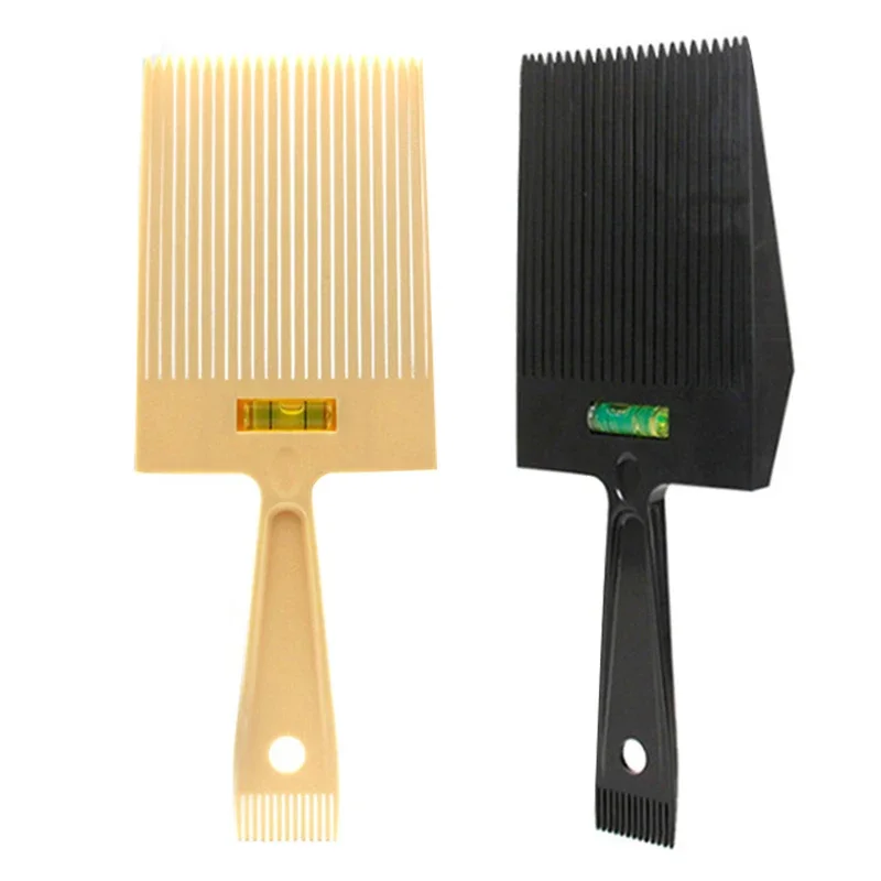 

Extra Big Flattoper Comb Large Wide Fork Flat Combs with Balance Ruler Flat Topper Styling Hair Brushes Hairdressers Tool