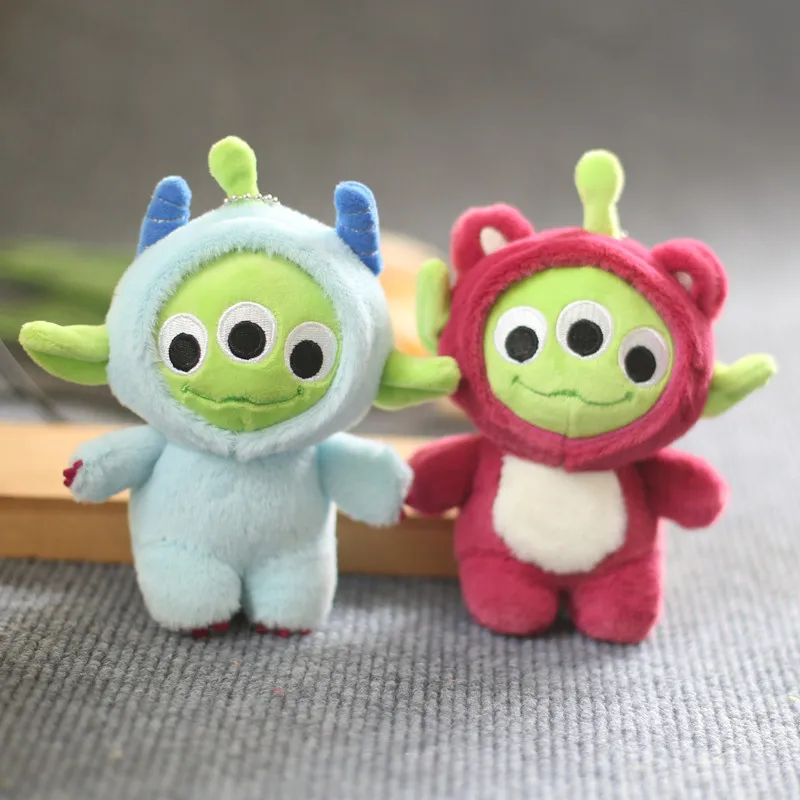 

Милая плюшевая подвеска с тремя глазами, школьная сумка, брелок, плюшевая игрушка, подарок на день рождения