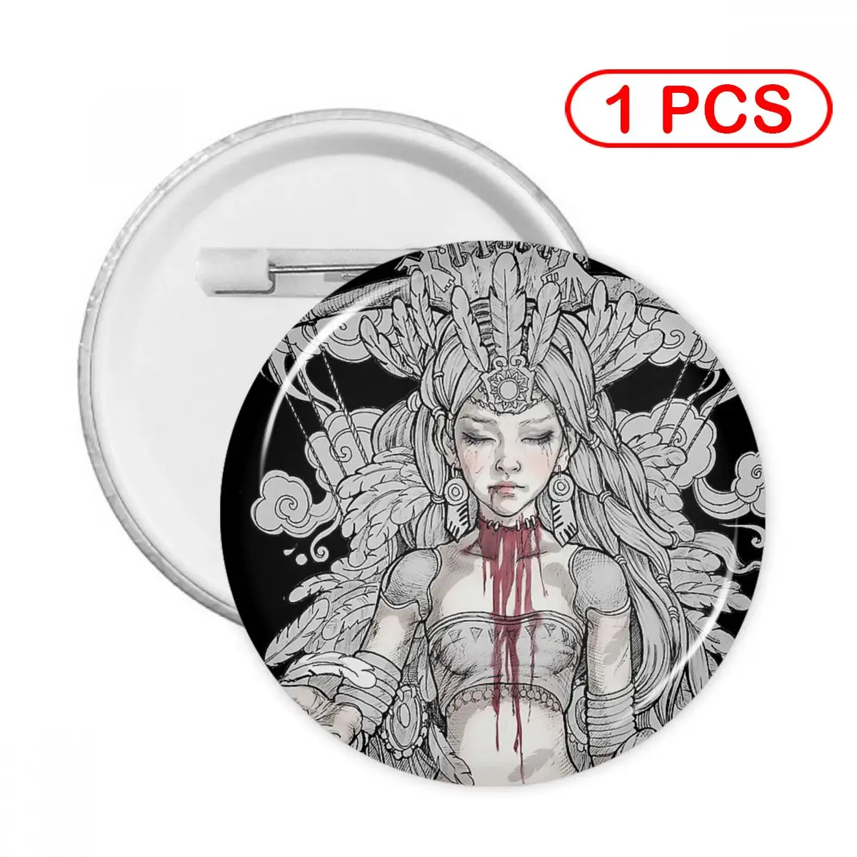 

Принцесса Mi Chau-эскиз булавки креативные броши ювелирные изделия декор Металлическая Булавка значок Девочка Детская Брошь кнопка подарок н...