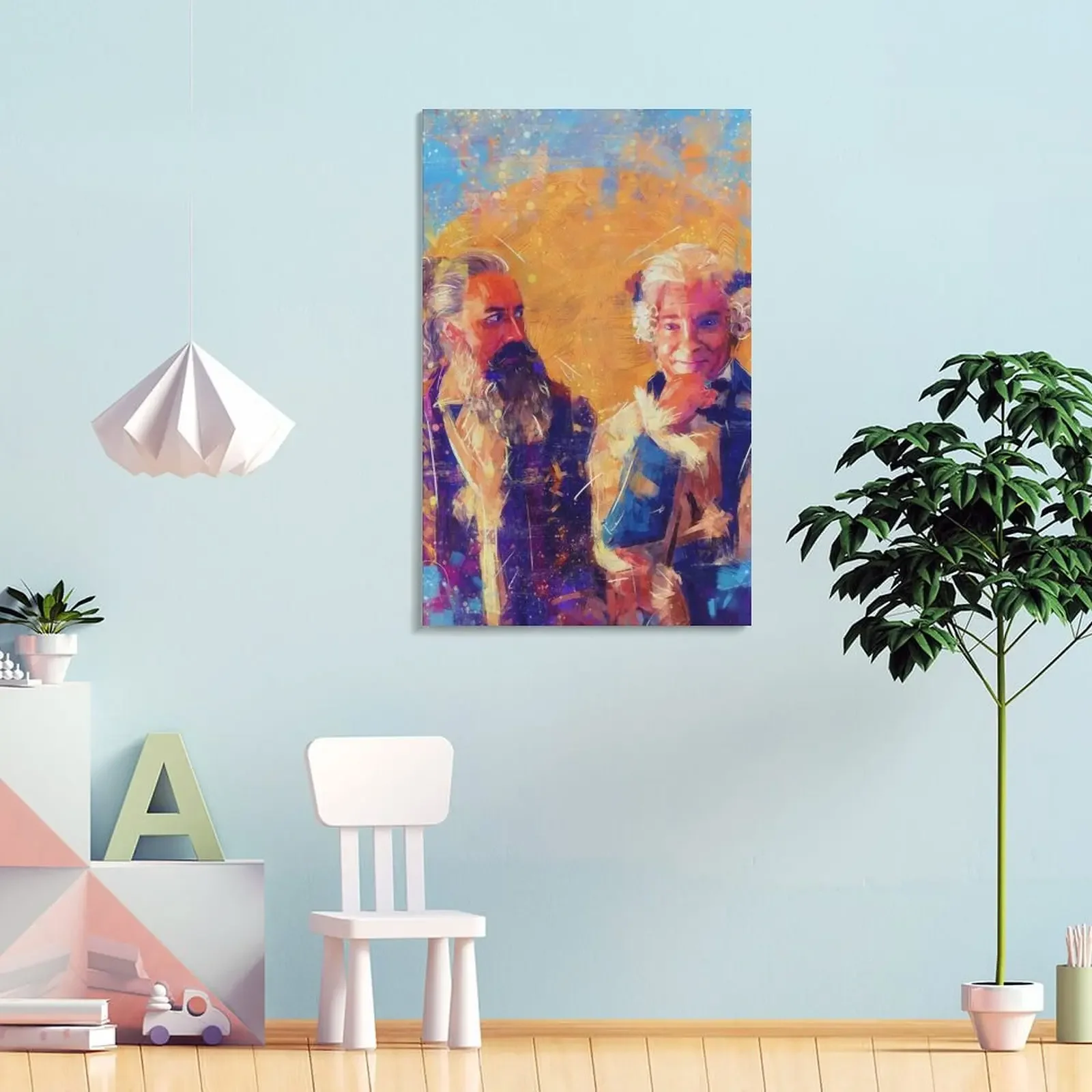 Печать на холсте &quotНеобычные дочерки&quot