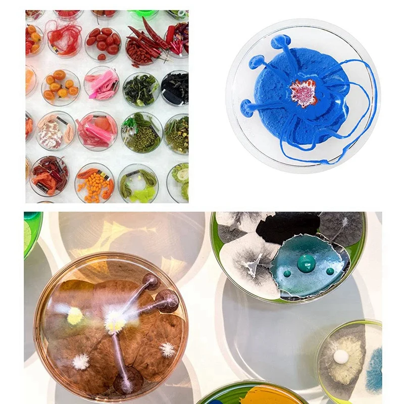 Стерильные пластиковые чаши Петри с крышкой прозрачные пипетками для