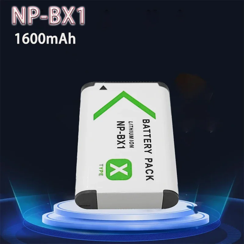Аккумулятор 1600 мАч NP-BX1 NP BX1 для Sony DSC-WX350 HX60 HX400 HX50 RX100M3 RX1R X100M2 HX300 RX100M2 RX1RX100M2