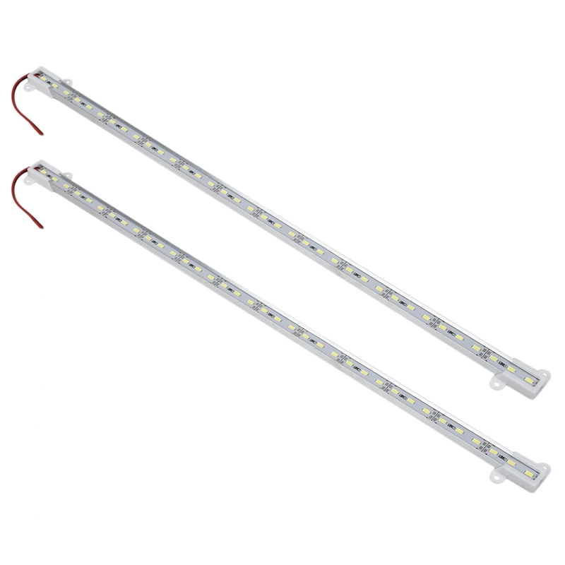 

2x50 см 12 в 36 светодиодный 5050 SMD жесткая полоса из алюминия жесткая белая