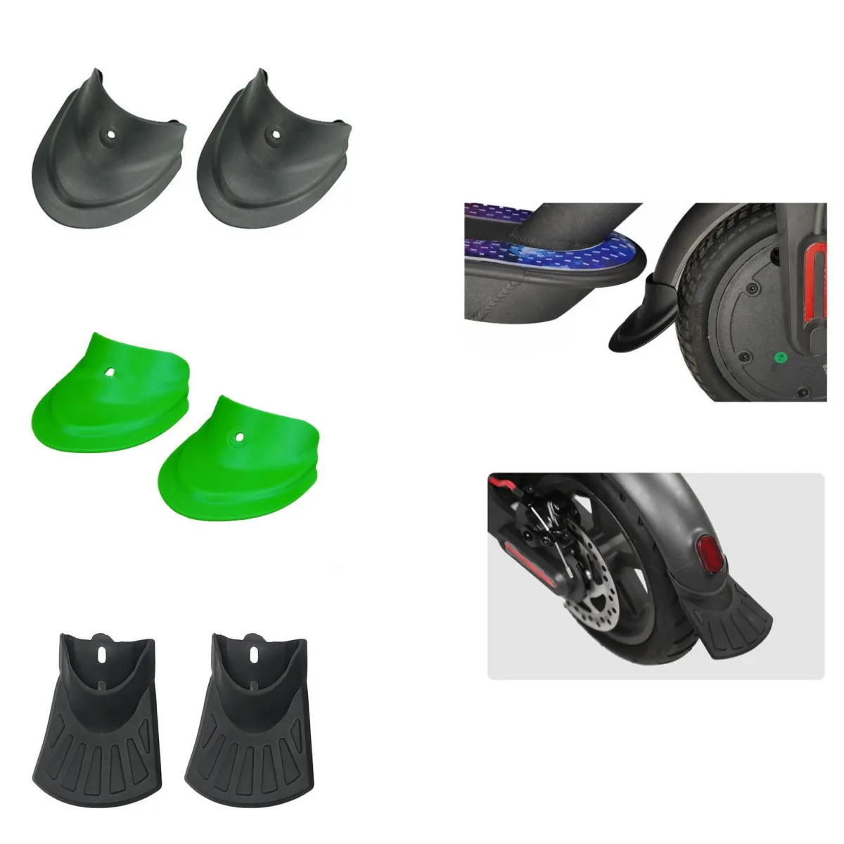 

20 шт./10 пар, переднее и заднее крыло для скутера Xiaomi Mijia M365 M365 Pro