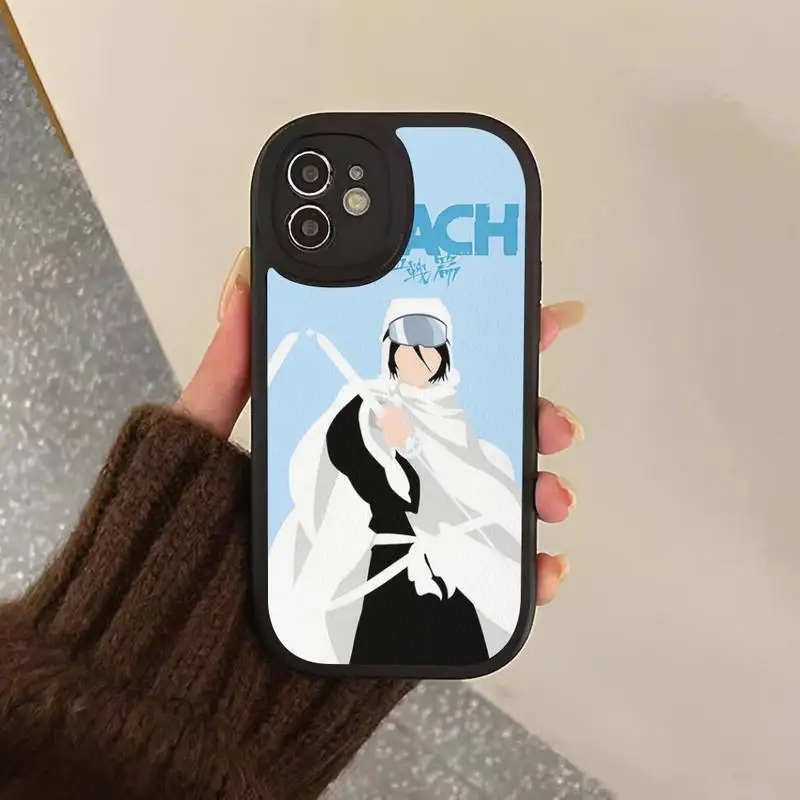 Anime Bleach Phone Case Hard Leather Phone Case for iPhone 13 12 Mini 11 14 Pro Max Xs X Xr 7 8 Plus 6 6s Se 2022 silicone Cover