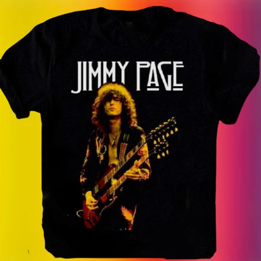 Рубашка Jimmy Page унисекс винтажная рубашка в стиле хип-хоп подарок для любителей