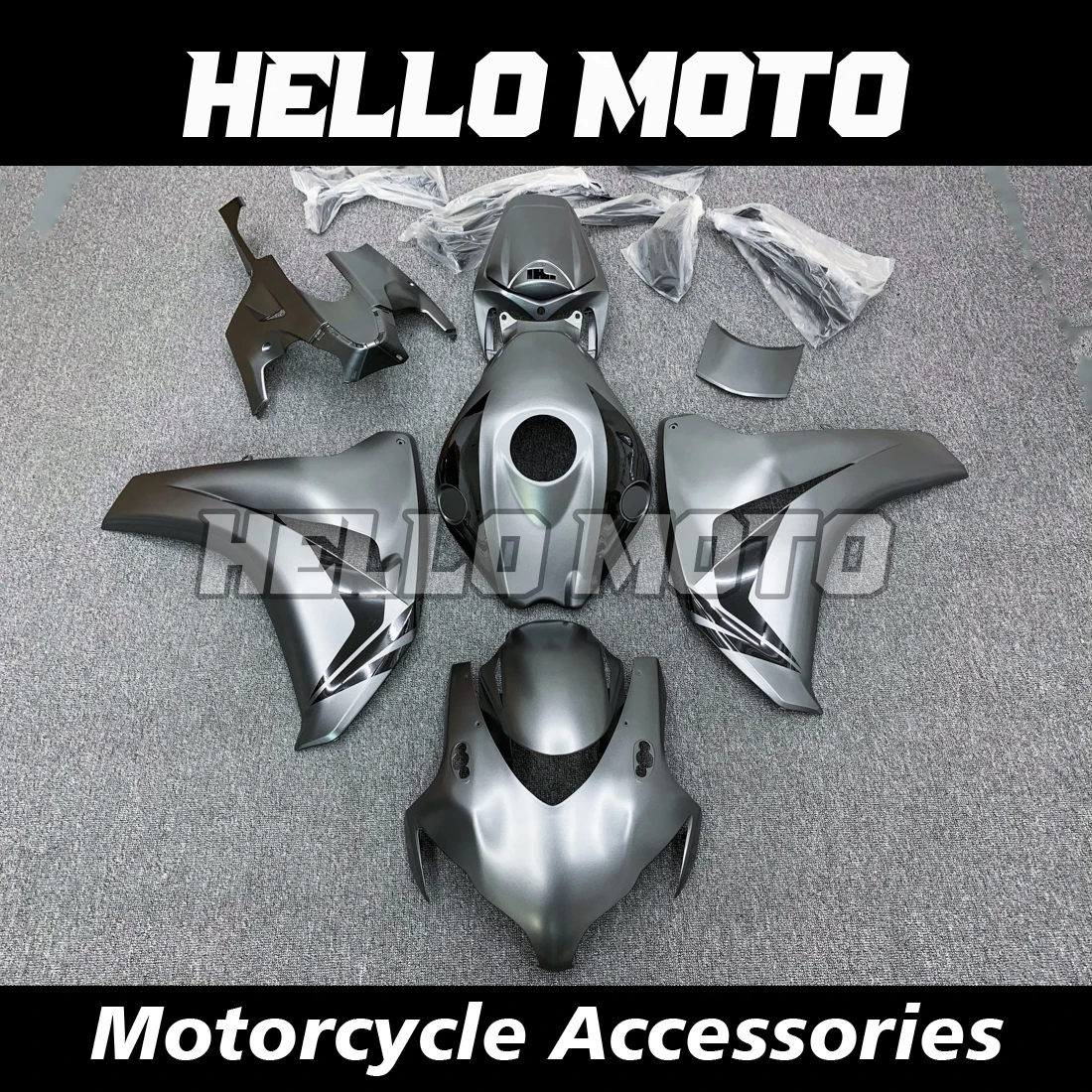 

Подходит для Fireblade CBR1000RR 2008 2009 2010 2011 SC59 CBR1000 RR оболочка мотоцикла Обтекатели корпус спойлера