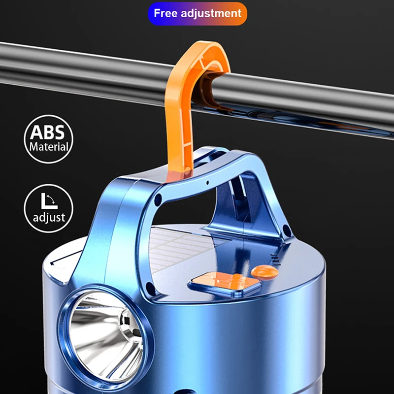 Светодиодный светильник на солнечной батарее уличная лампа для кемпинга