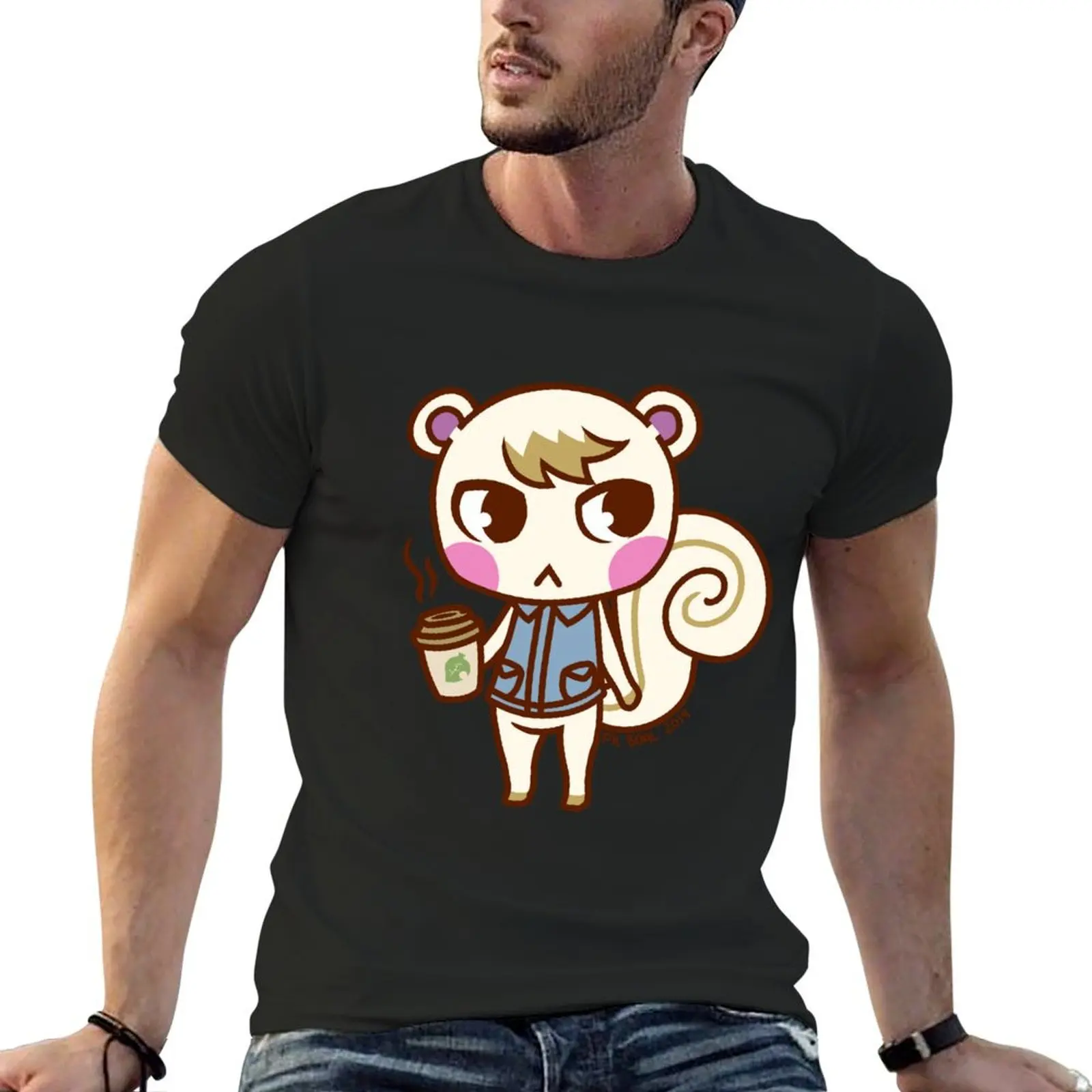 Футболка Marshal (ACNL) возвышенная аниме футболка мужские