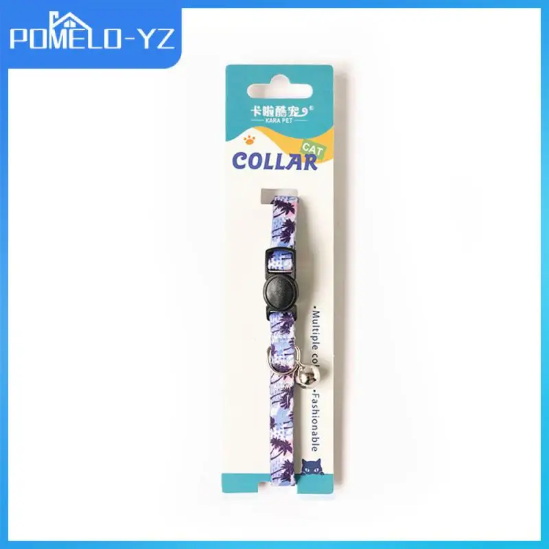 Ошейник для домашних животных, дышащая и моющаяся Пряжка, красивые и забавные аксессуары, колье для кошек и собак