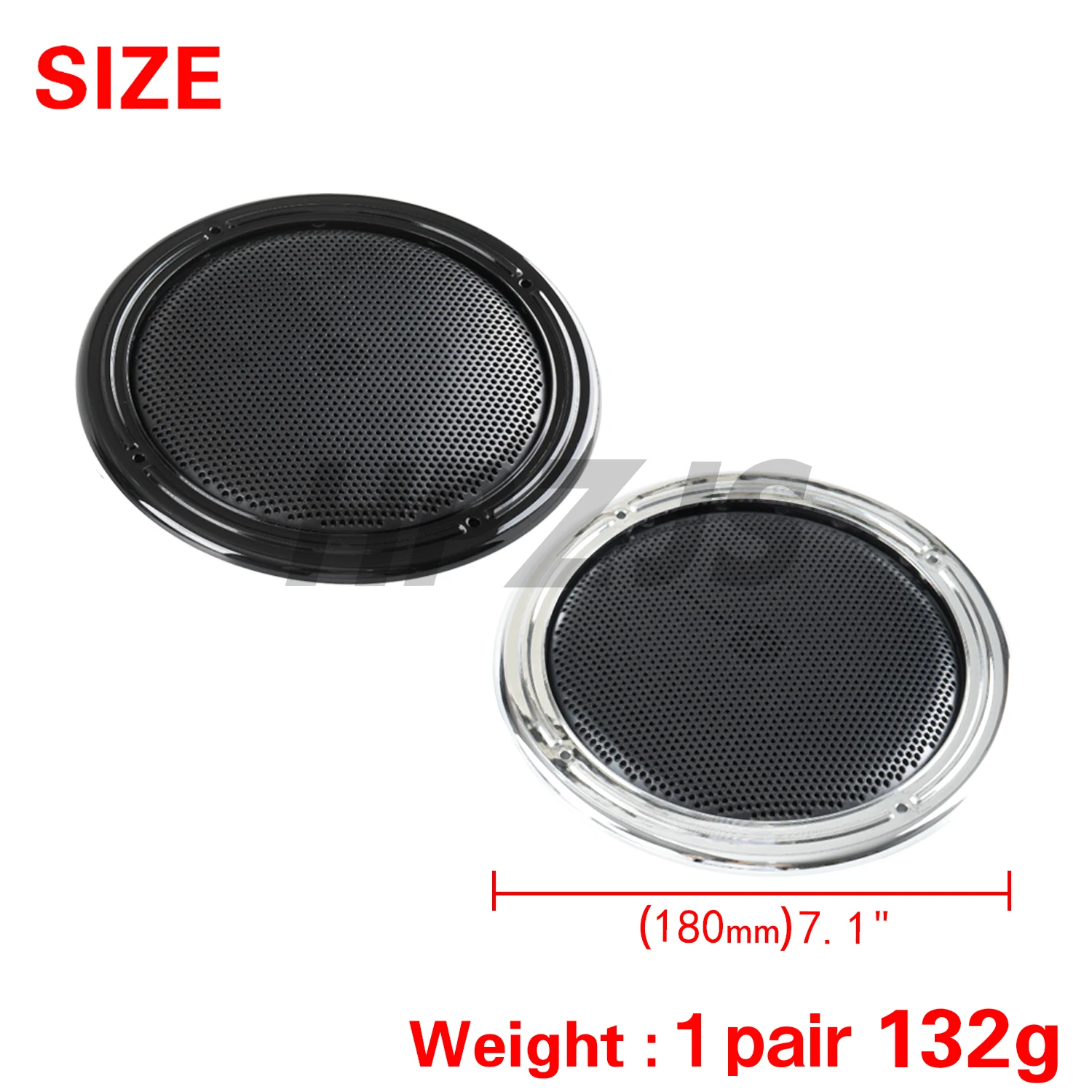 Motorcycle Mesh Rear Speaker Grill Cover For Harley Touring Electra Tri Glide FLHTCU/L /LTC 2014-2023 Road Ultra 2016-2019