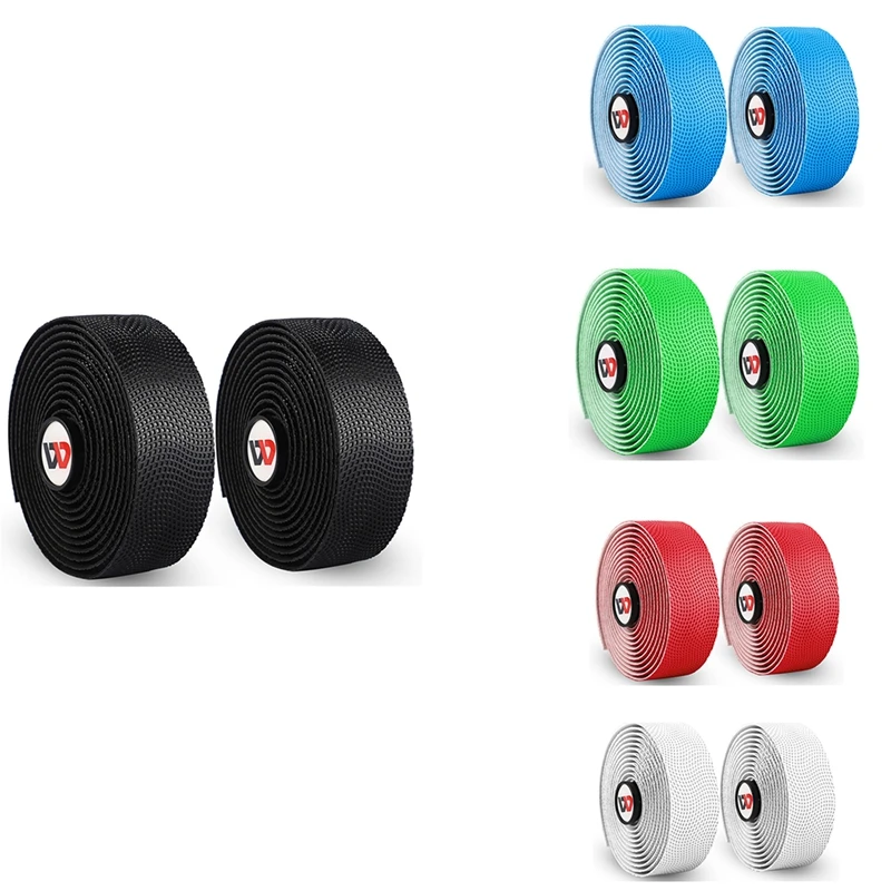 

WEST BIKING Bicycle Handlebar Tape Road Bike Bar Tape PU Bike Handlebar Tape Cycling Damping Anti-Vibration Wrap