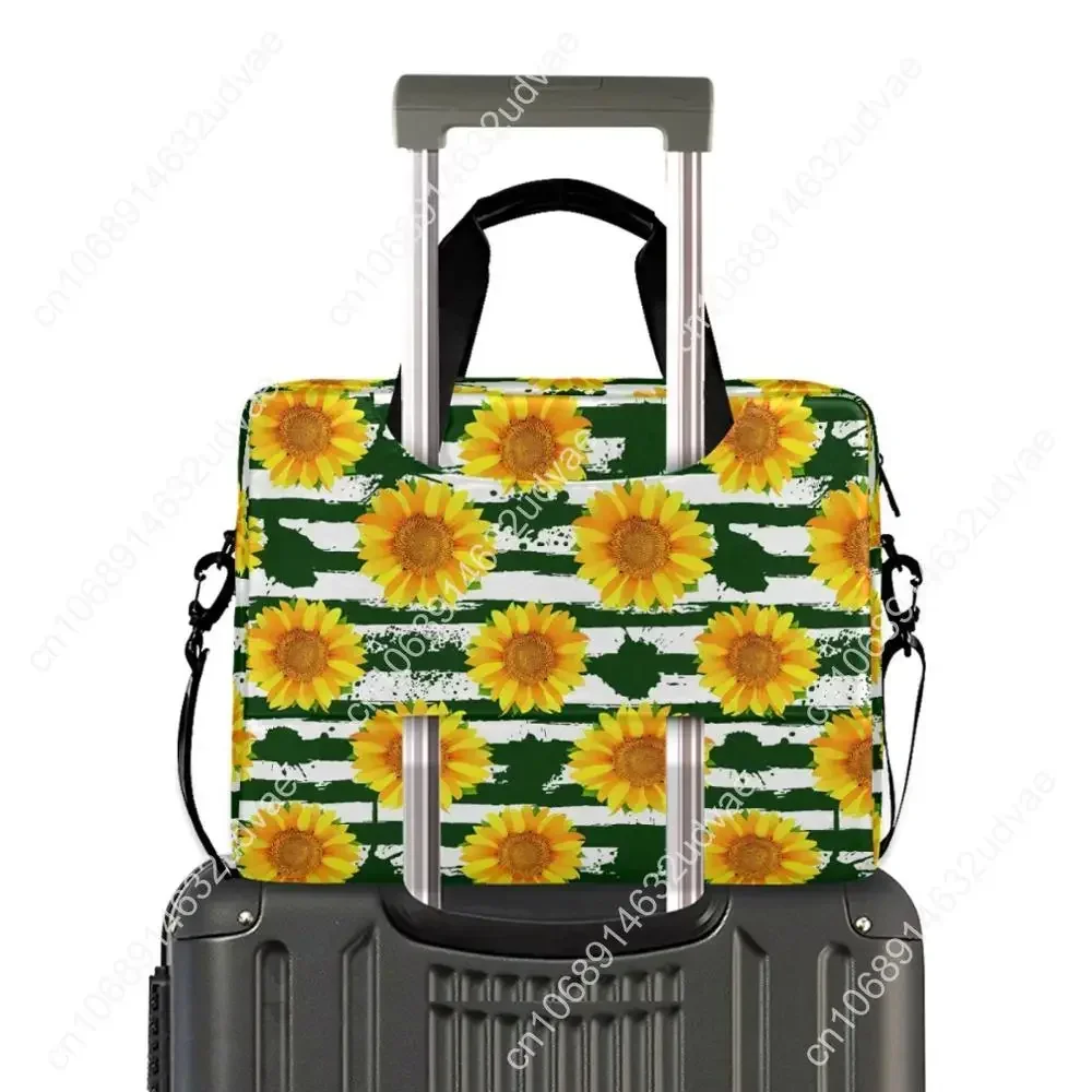 Портфель с подсолнухом 13 14 15 16 дюймов чехол сумка для переноски ноутбука