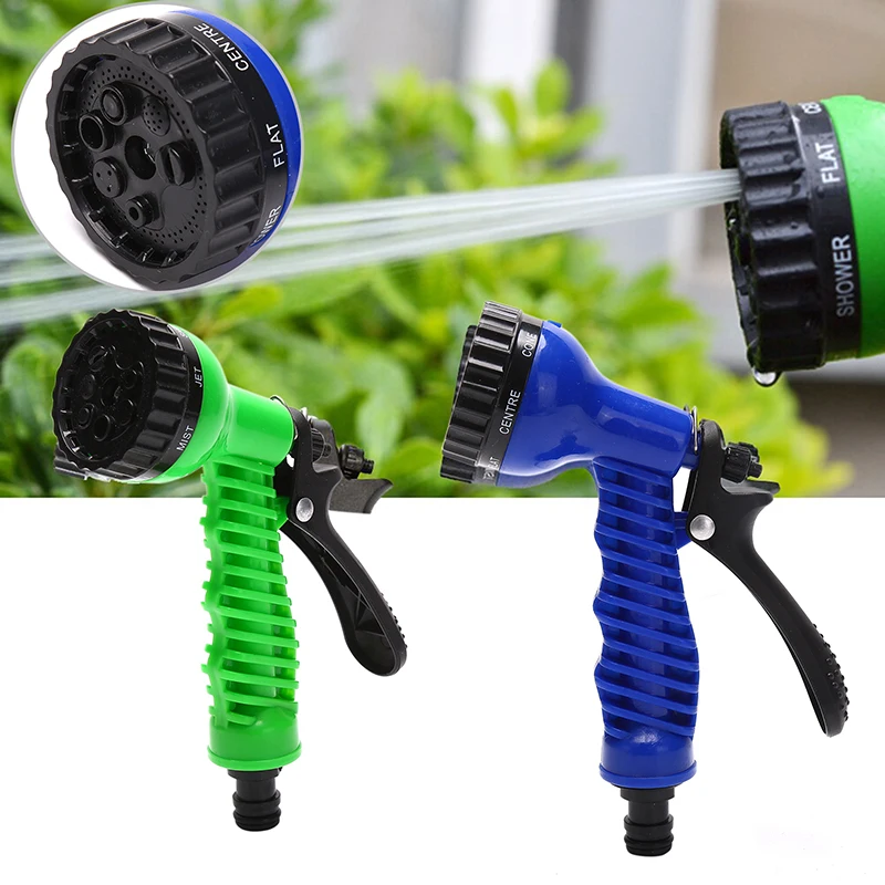 

1PC Adjustable Hose Nozzle 7 Type High Pressure Power Water Gun Garden Sprinkler Lawn Sprinkler Car Wash Water Gun