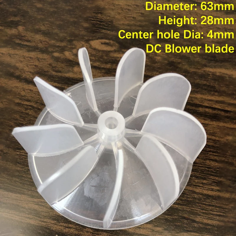 

Пластиковый вентилятор для фена JETTING 4/6 листов