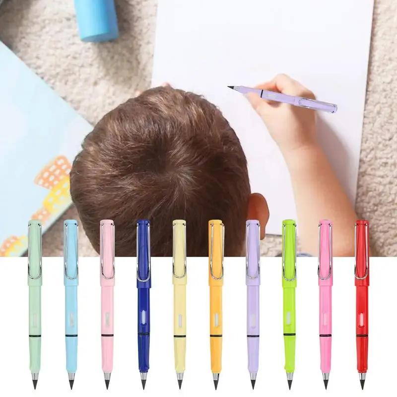 

5pcs Everlasting Pencil School Supplies Technology Unlimited Writing Pencil No Ink Reusable Pencils School Supplies Stationery