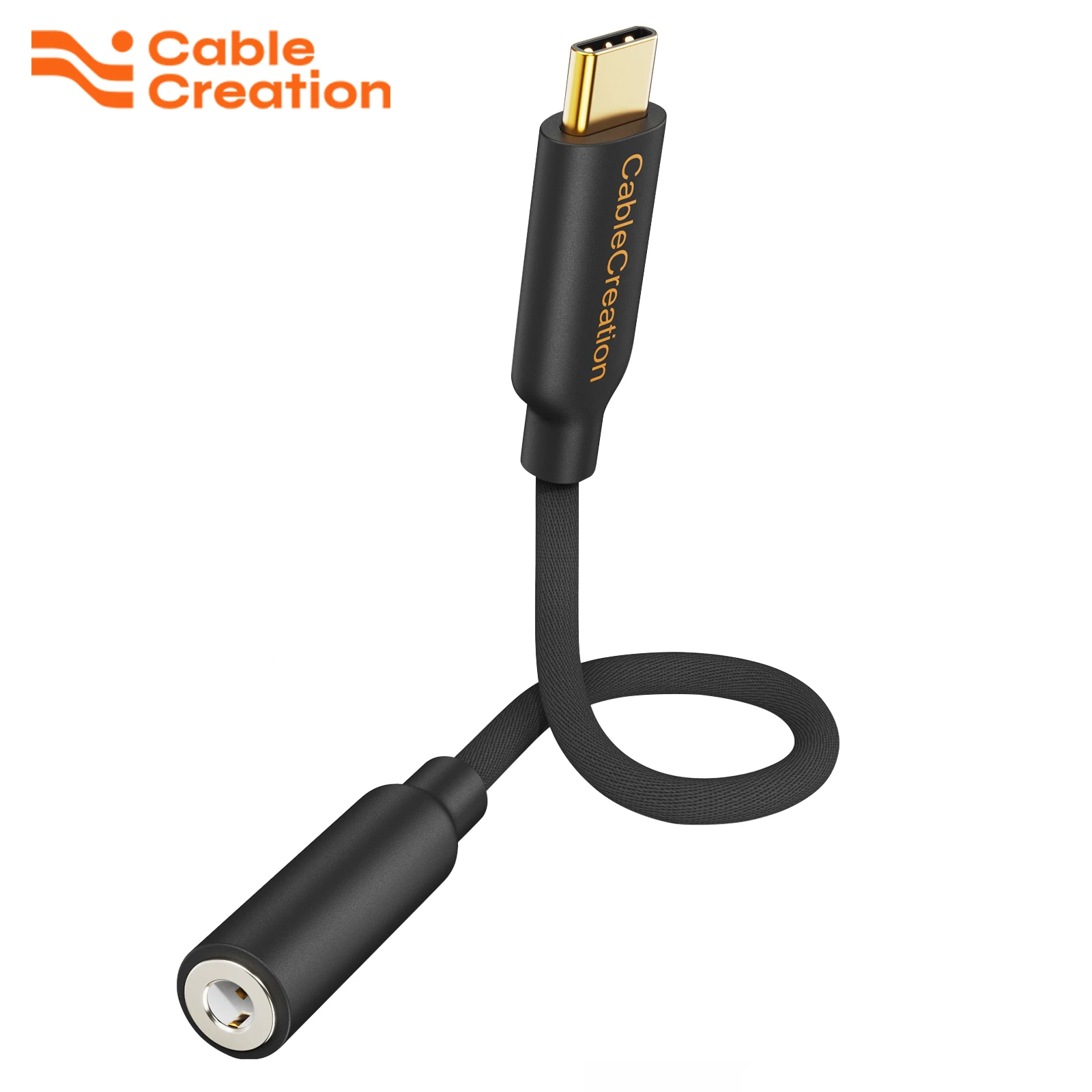 Переходник CableCreation с USB Type C на разъем 3,5 мм для наушников USB C на 3,5 AUX кабель для Xiaomii OnePlus 8 Pro Samsung Galaxy S21