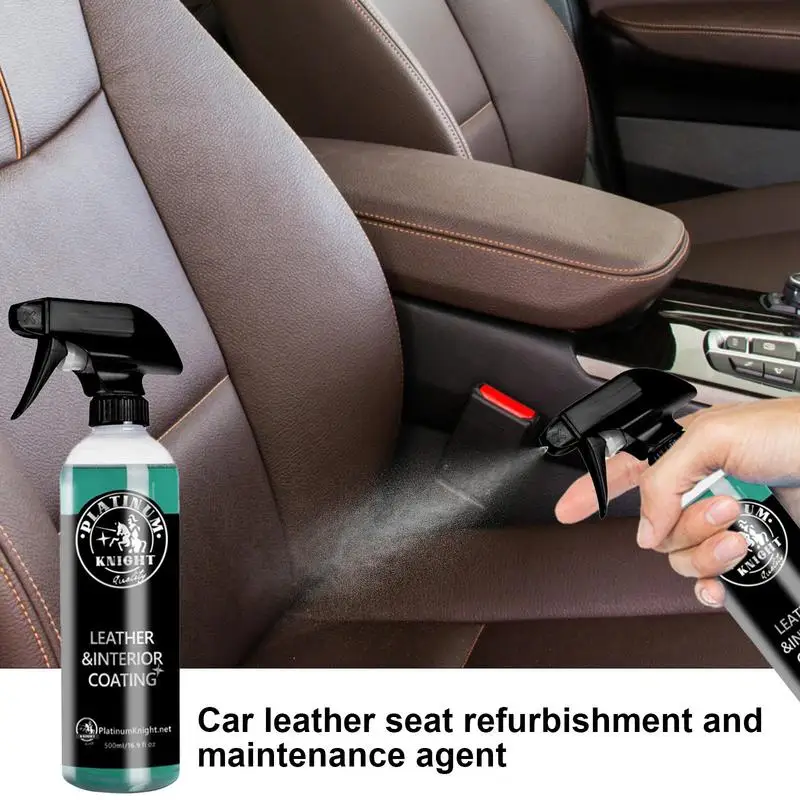

Automotive Interior Cleaner Plastic Leather Restorer Quick Coat Cleaning Agent Fabric Water Free Strong Cleaning Agent Auto Tool