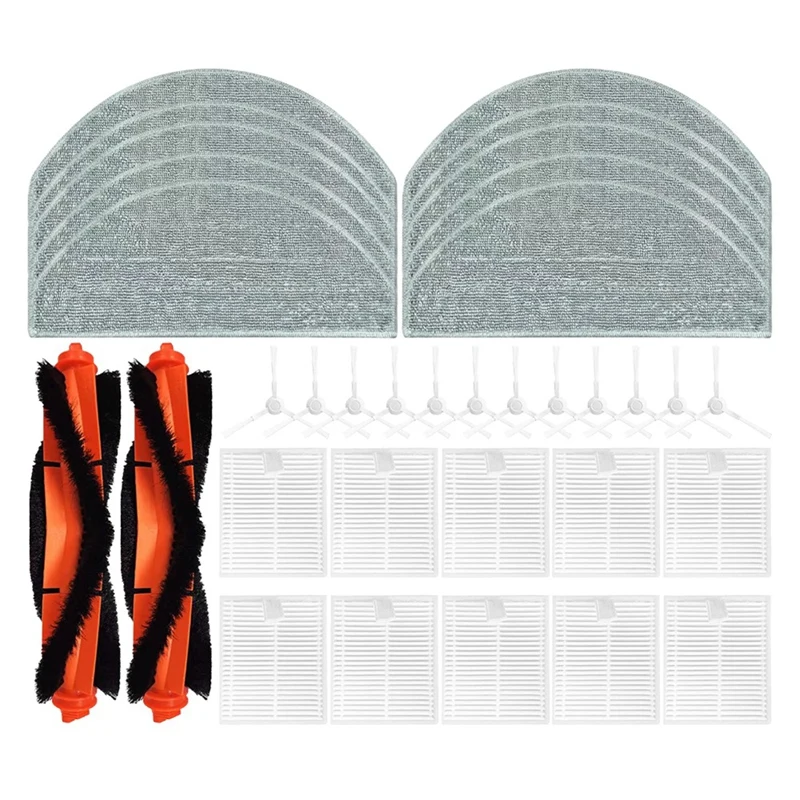 Для Xiaomi E10 E10C E12 B112/ Mijia 3C Plus C103 Робот-пылесос Запчасти Аксессуары Основная боковая