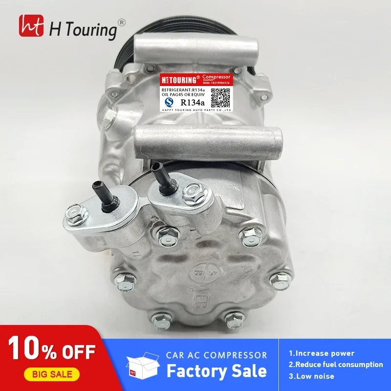 Для Sanden sd6v12 КОМПРЕССОР для MINI CLUBMAN R55 R56 R57 Cooper D S SD 2758433 6942501 64529223392 64526942501 1457F