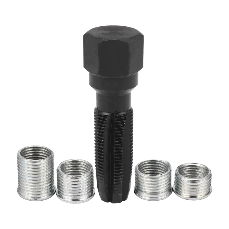 

14Mm Spark Plug Thread Repair Kit Rethread Tool Kit Reamer Tap M14x1.25