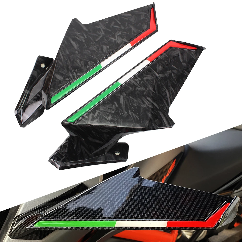 Фиксированное ветровое крыло для мотоцикла передняя обтекатель боковой спойлер