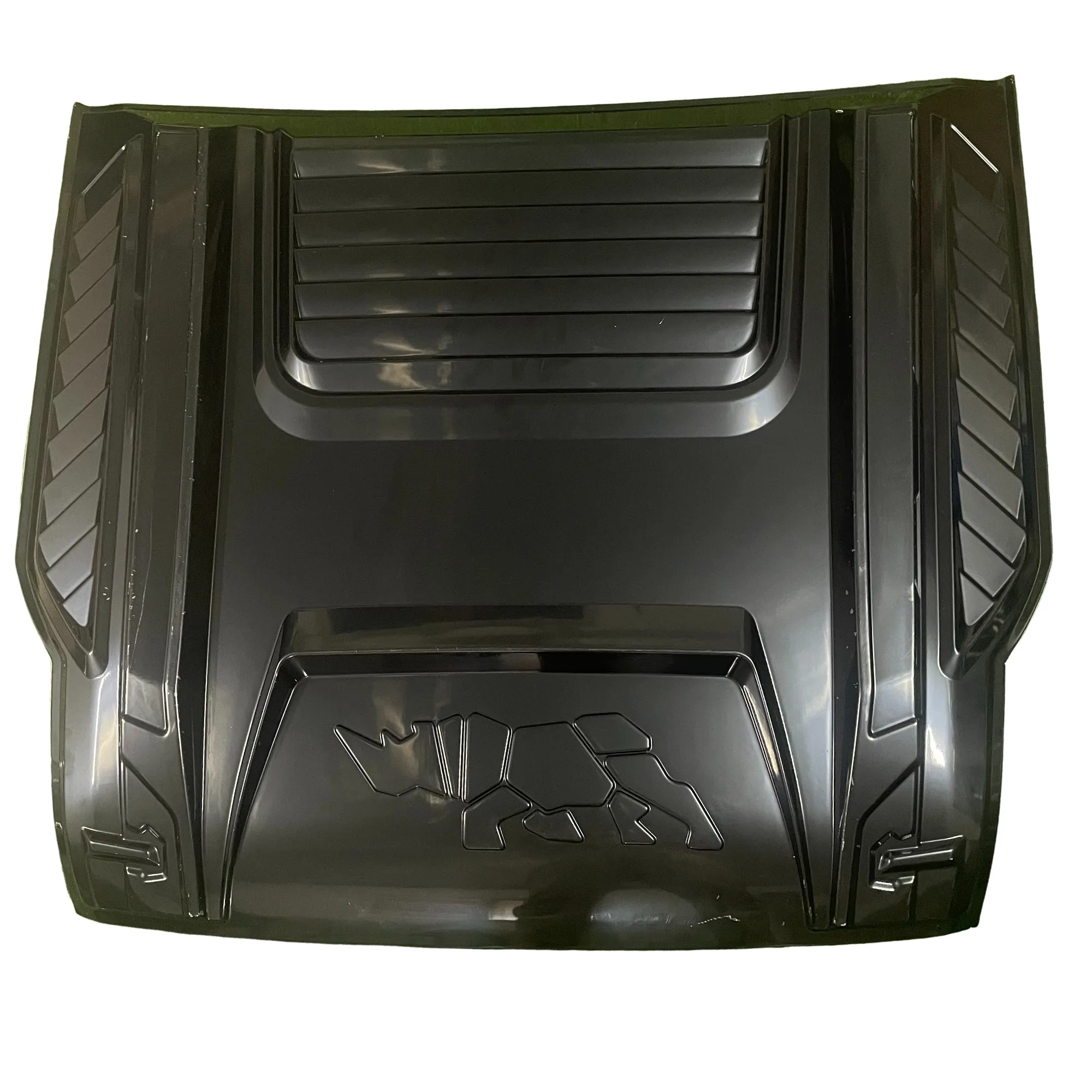 

Внедорожный чехол на капот для Ranger T9 2022 2023, пикап Wildtrak 4x4, ABS с гайкой, матовый черный, автомобильные аксессуары