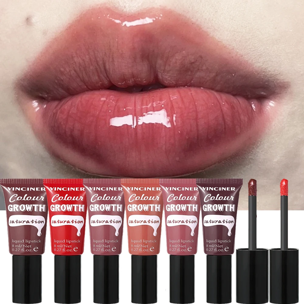 Водостойкий зеркальный блеск для губ