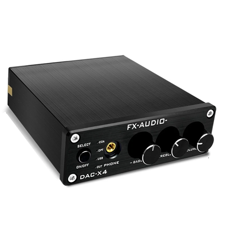

FX-AUDIO- DAC-X4 Настольный усилитель, декодер MAX97220, цифровой аудио декодер, DAC вход, USB/коаксиальный усилитель (штепсельная Вилка европейского стан...