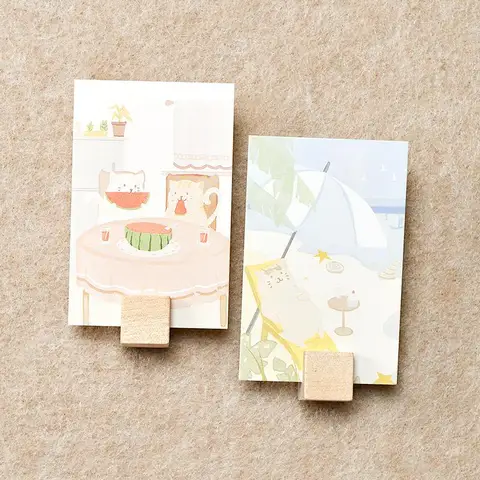 Деревянные застежки-кнопки KOQZM