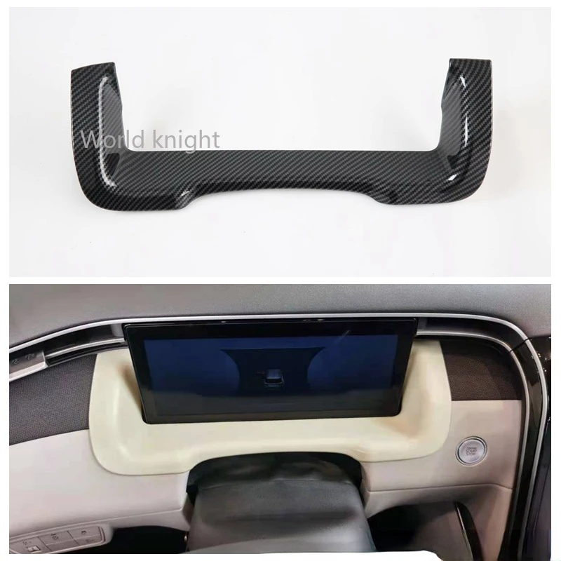 

Для Hyundai Tucson 2021 2022 2023 из углеродного волокна центральное управление салона автомобиля приборной панели измеритель панели рамка Крышка отде...