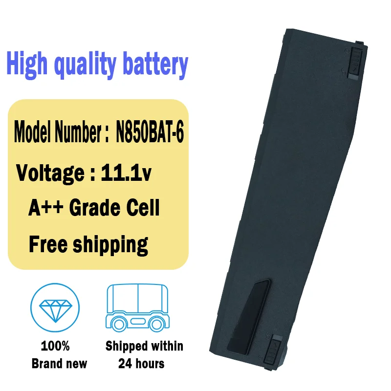 Фото N850BAT-6 Аккумулятор для ноутбука CLEVO N850 N850HC N850HJ N870HC N870HJ1 N850HN HASEE Z7M-KP7G1 Z7M-KP7S1 Z7M-KP7GT 11,1 В 62 Втч №4