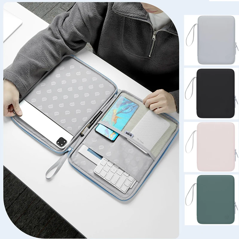 

For iPad 10.2 Pro 11 12.9 Case Air 1/2/3/4/5 10.5 10.9 inch 10th 2022 Mini 6 8.3 inch Sleeve Antifouling PU Leather Tablet Bag