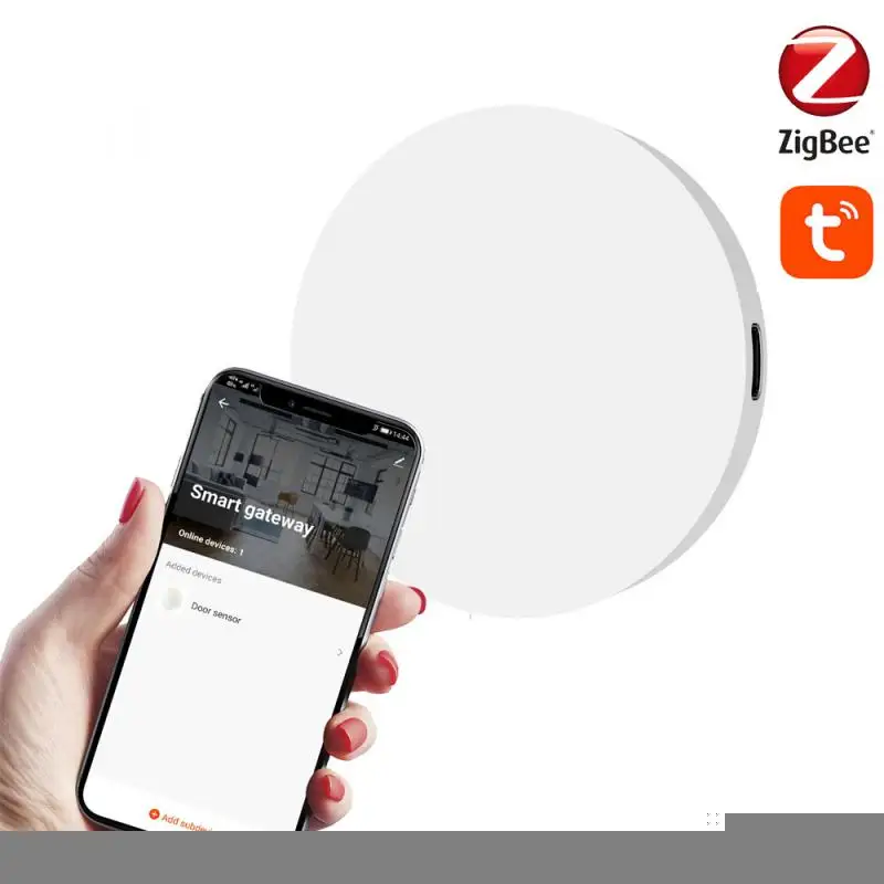 

Tuya Smart ZigBee 3.0 Gateway Wifi Multi-mode Hub Wireless Bridge Tuya Smart Life Remote Control Works With Alexa Google Home