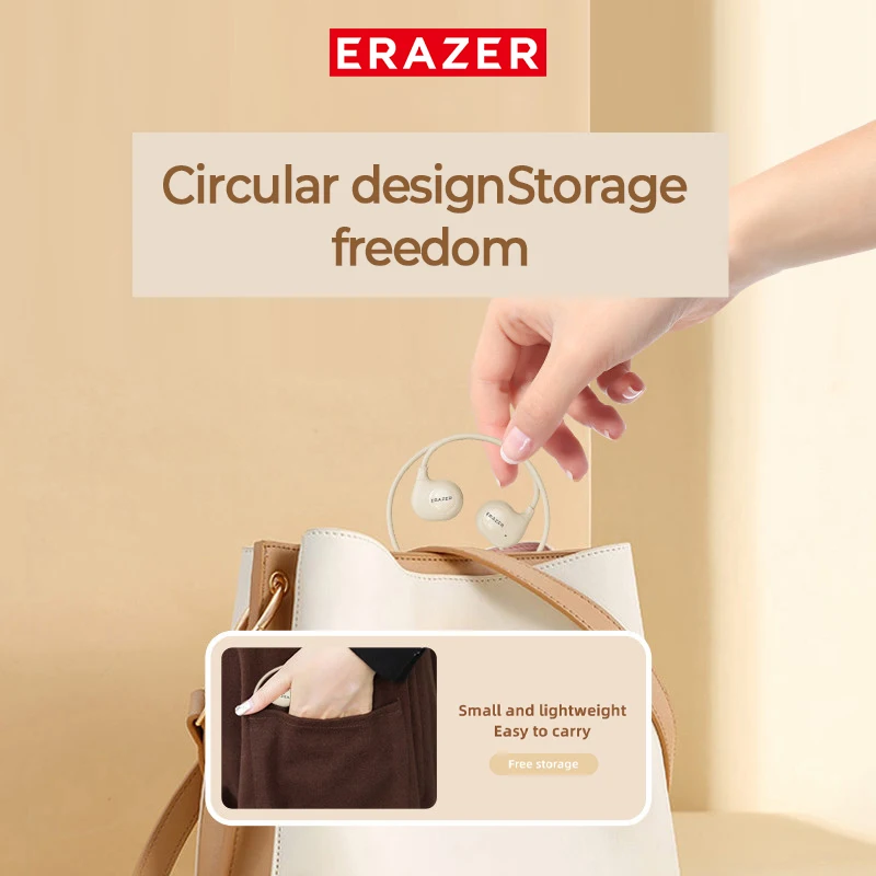 Беспроводные наушники ERAZER XT95MAX с ушным крючком