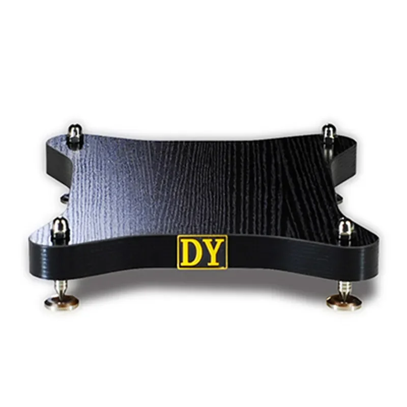 

DY-09 HIFI Audio Speaker Subwoofer Tray Base Plate Desktop Shock Absorber Shock Plate Bracket Tripod Rack (1PCS)