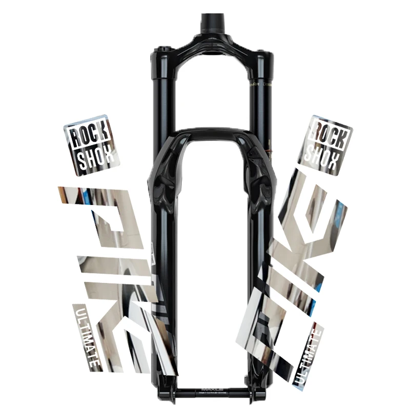 

2020 Rockshox наклейка на переднюю вилку щуки велосипед декоративный горный велосипед Водонепроницаемая передняя вилка прозрачное дно