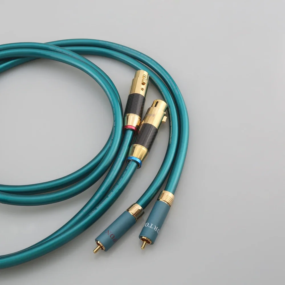 Пара Ortofon HiFi XLR мама на RCA папа Кабель высокой чистоты OCC Hifi 2 Rca кабеля Xlr