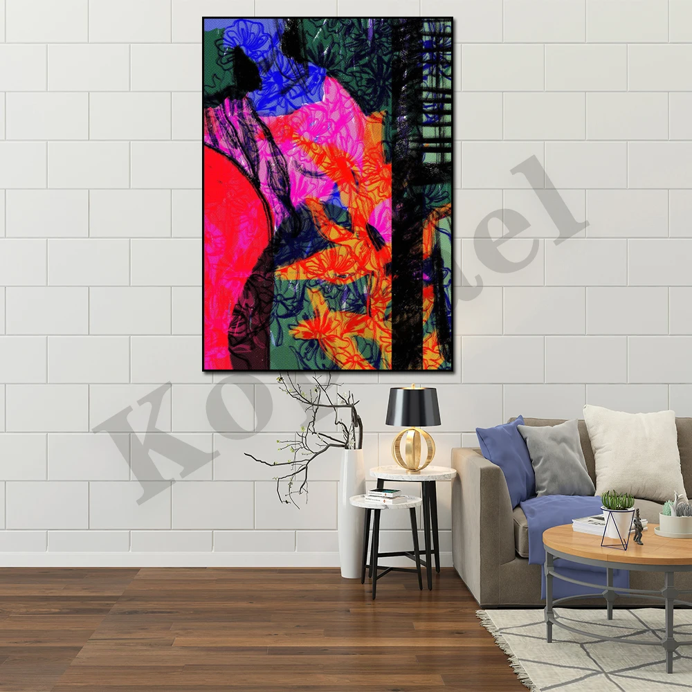 

Nordic Abstract Canvas Print Style Poster