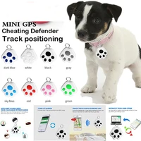 smart gps tracker mini bluetooth anti lost device locator tracer for pet dog cat dog gps tracker