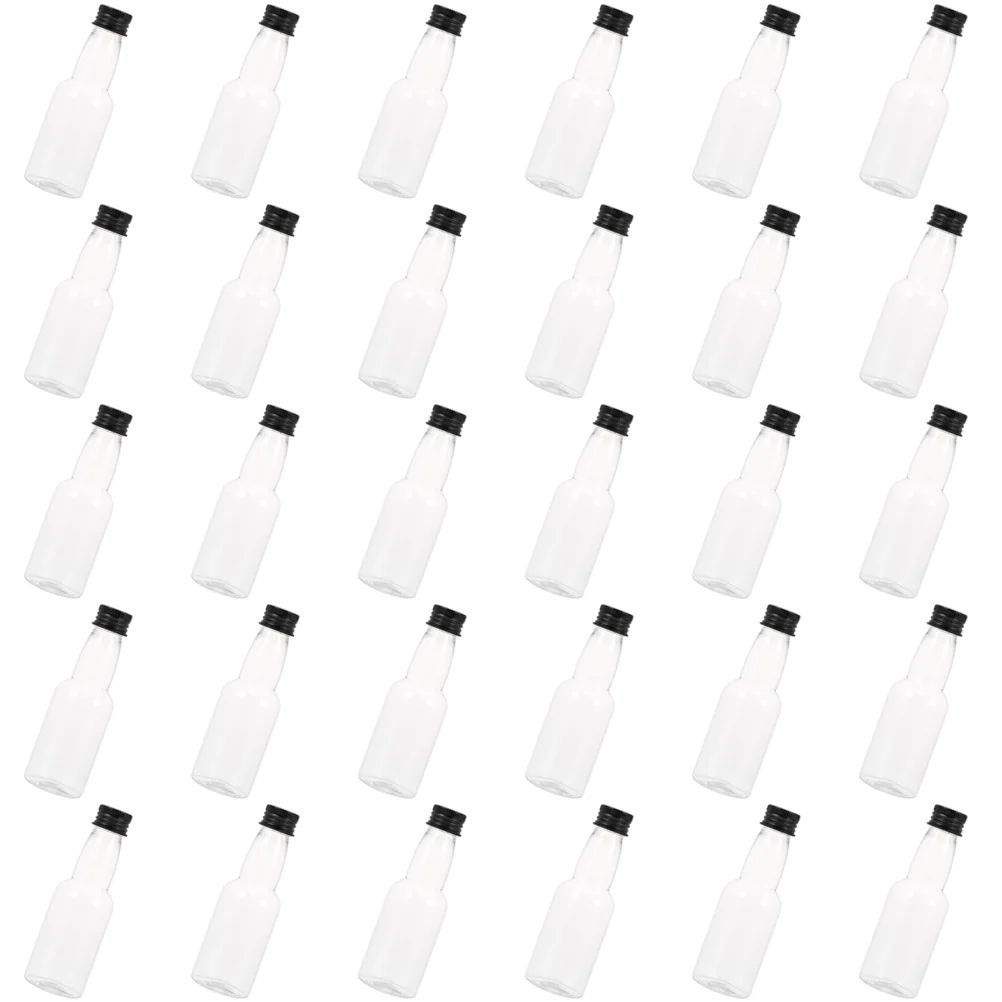 

30pcs Sub Bottles Empty Seasonings Bottles Transparent Bottles Sauce Bottles