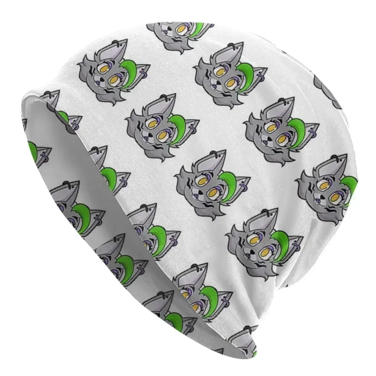 Roxanne Wolf-FNaF Skullies шапки теплая осенне-зимняя уличная шапка вязаная для мужчин