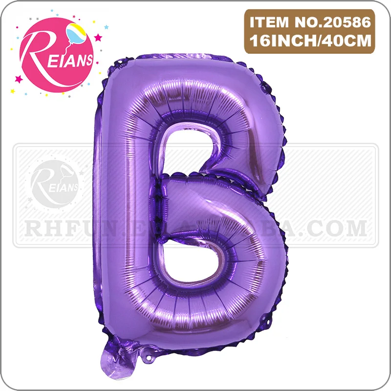 Воздушные шары из фольги в виде букв и цифр 16 дюймов |