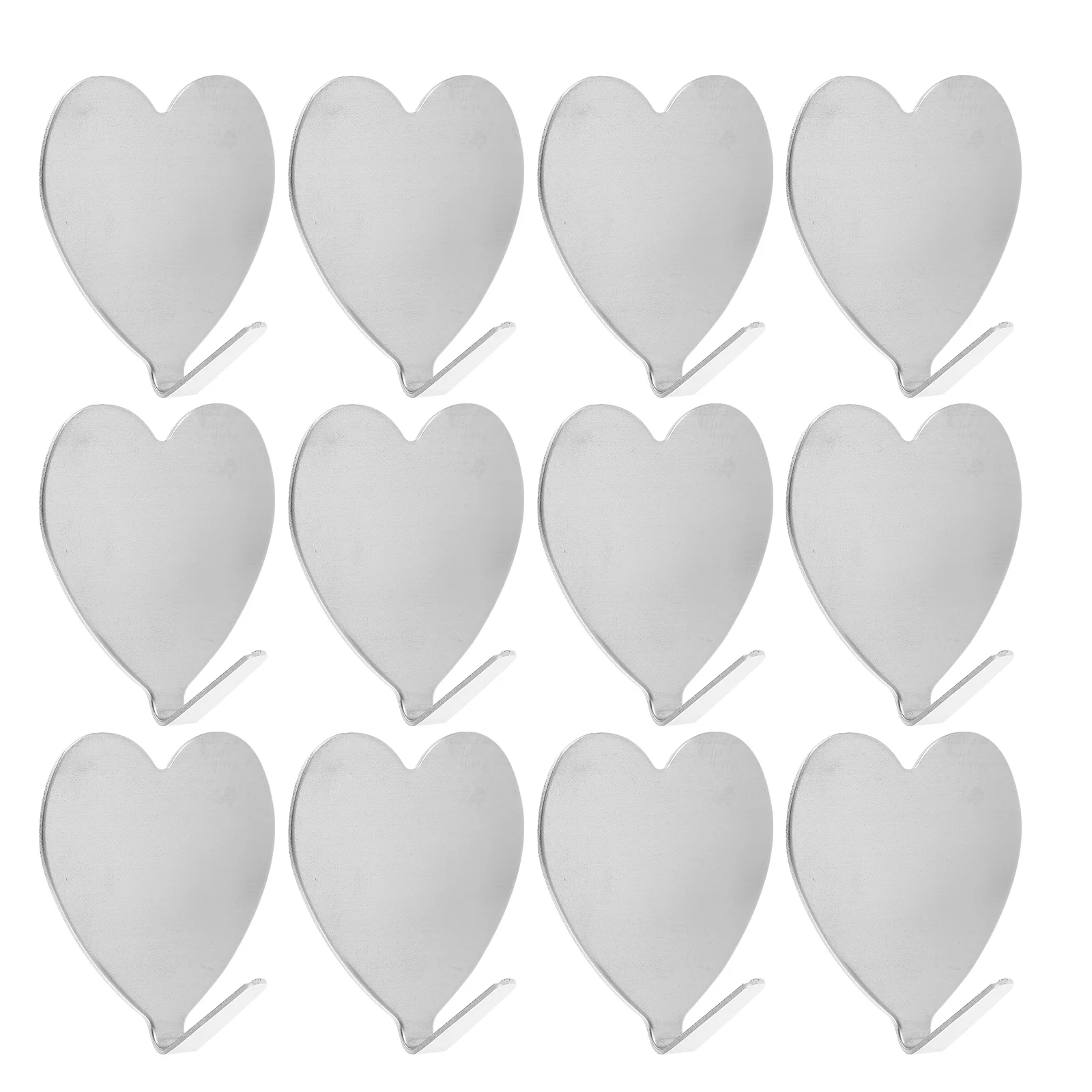 

Hooks Wall Hanger Hook Adhesive Coat Metal Heart Hanging Self Decorative Hat Towel Iron Mounted Key Duty Heavy Kitchen Door